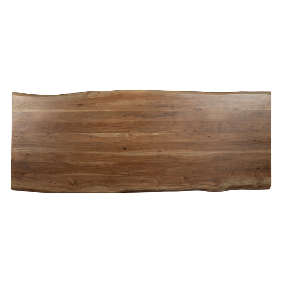 WOOD-METAL DINING TABLE LIVING ROOM 260 X 100 X 77 CM