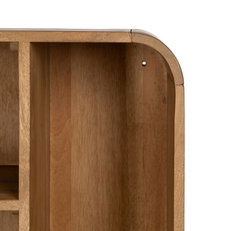MUEBLE AUXILIAR NATURAL MADERA DE MANGO 60 X 30 X 160 CM
