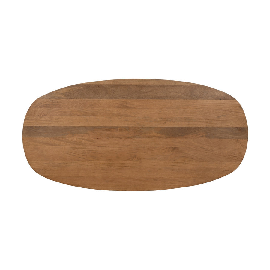 MESA COMEDOR NATURAL MADERA DE MANGO 180 X 90 X 76 CM