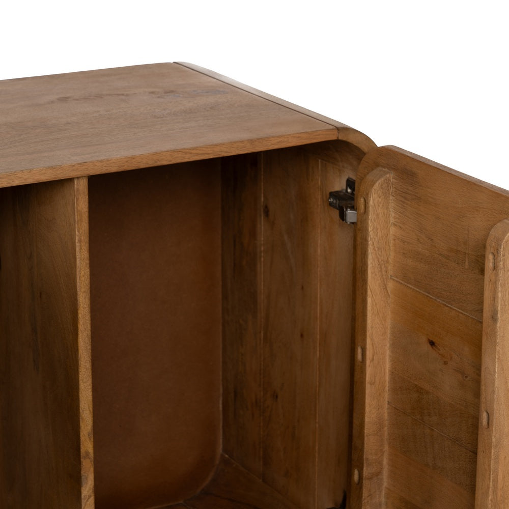 SIDEBOARD NATURAL MANGO WOOD LIVING ROOM 170 X 40 X 80 CM