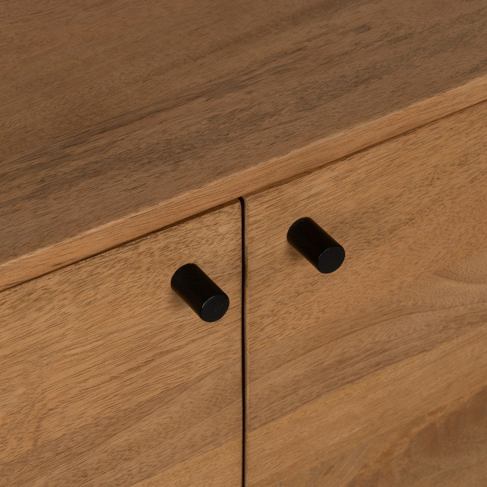 SIDEBOARD NATURAL MANGO WOOD LIVING ROOM 170 X 40 X 80 CM
