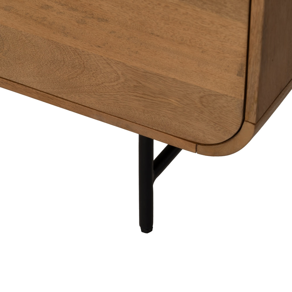 SIDEBOARD NATURAL MANGO WOOD LIVING ROOM 170 X 40 X 80 CM