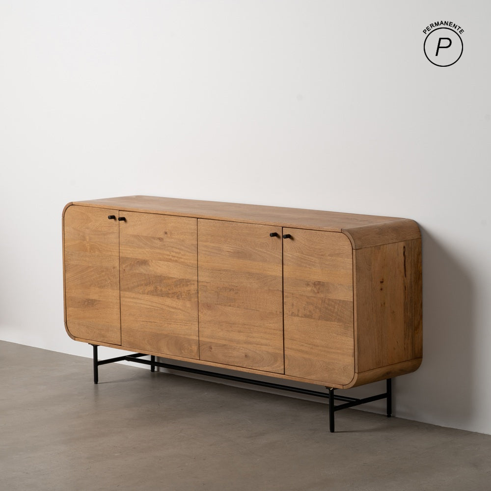 APARADOR NATURAL MADERA DE MANGO SAL�N 170 X 40 X 80 CM