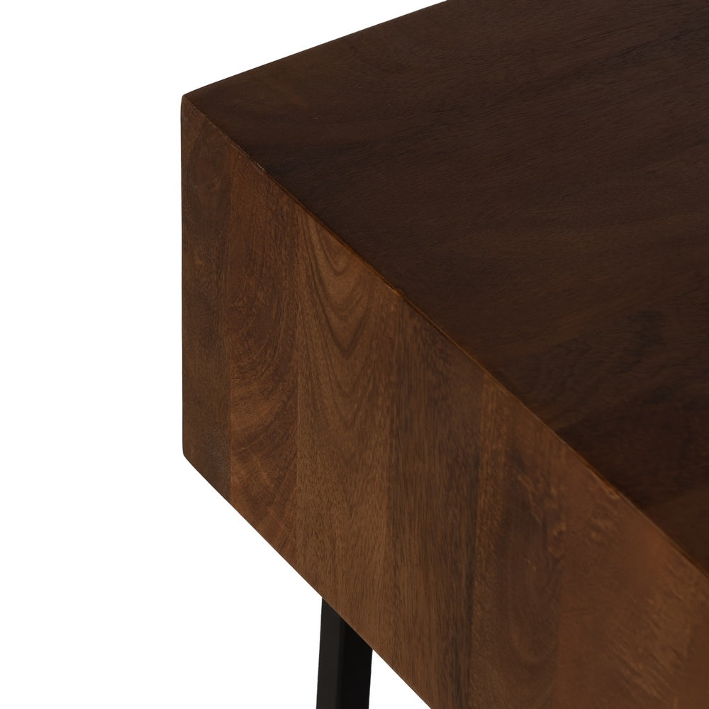 MESA CENTRO MADERA DE MANGO SALÓN 110 X 60 X 40 CM
