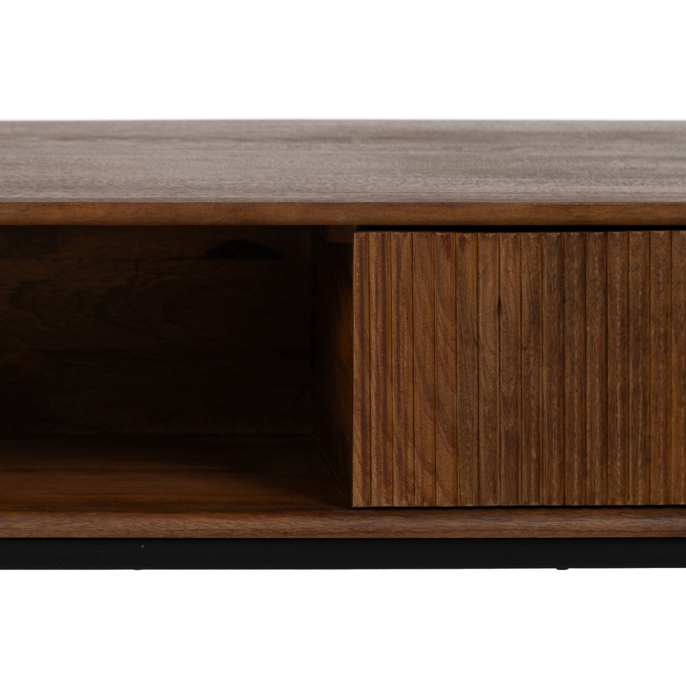 MESA CENTRO MADERA DE MANGO SALÓN 110 X 60 X 40 CM