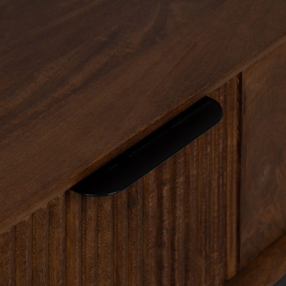 MESA CENTRO MADERA DE MANGO SALÓN 110 X 60 X 40 CM