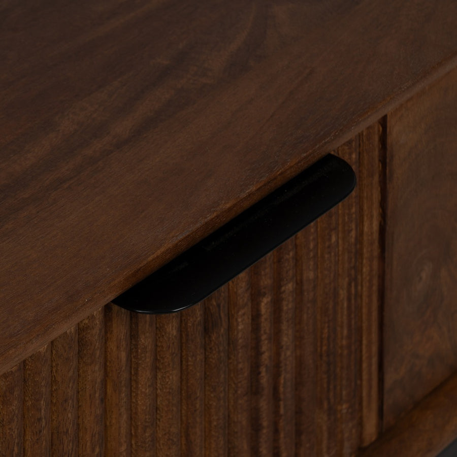 MESA CENTRO MADERA DE MANGO SALÓN 110 X 60 X 40 CM