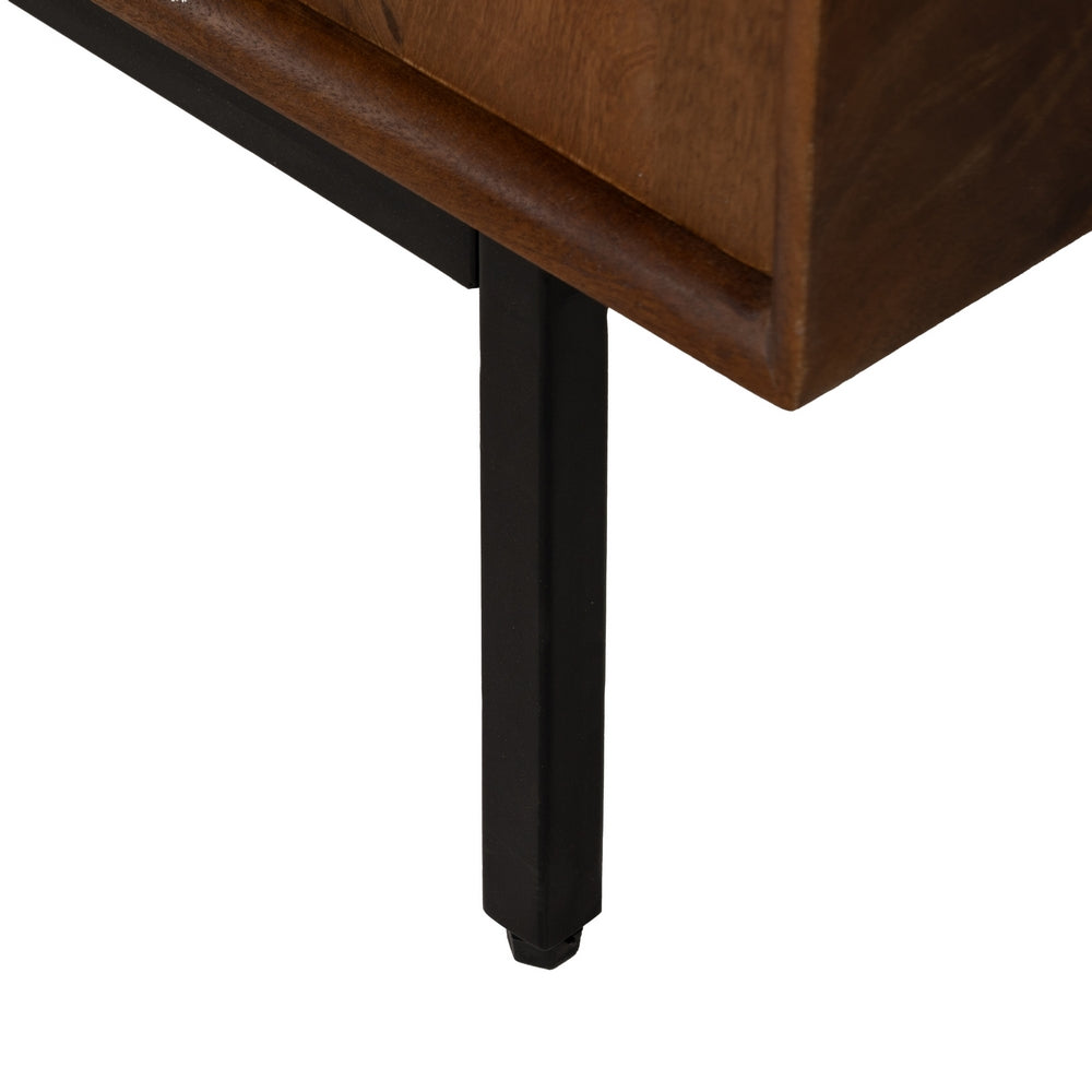 MESA CENTRO MADERA DE MANGO SALÓN 110 X 60 X 40 CM