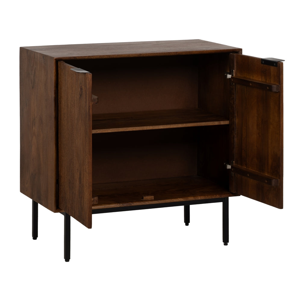 LIVING ROOM MANGO WOOD SIDEBOARD 80 X 40 X 80 CM