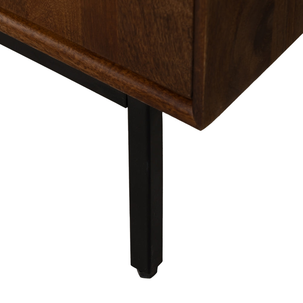 LIVING ROOM MANGO WOOD SIDEBOARD 80 X 40 X 80 CM