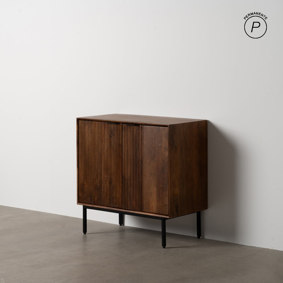 LIVING ROOM MANGO WOOD SIDEBOARD 80 X 40 X 80 CM