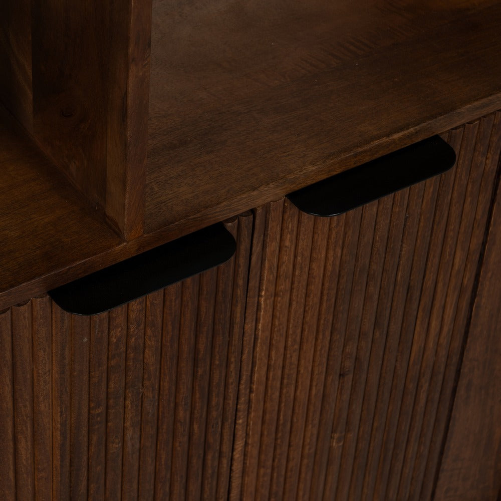 MUEBLE AUXILIAR MADERA DE MANGO SALÓN 60 X 30 X 190 CM