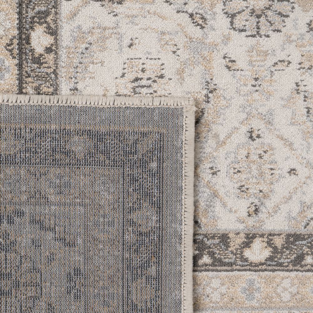 ALFOMBRA ESTAMPADO GRIS VISCOSA 160 X 230 CM