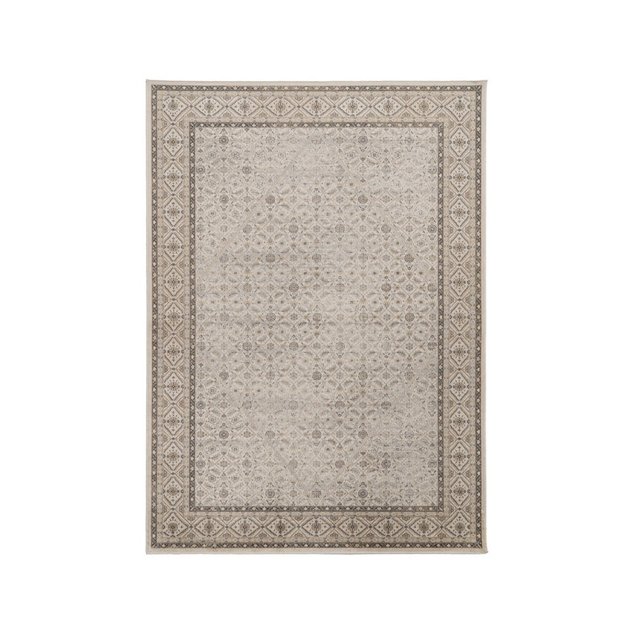 ALFOMBRA ESTAMPADO GRIS VISCOSA 160 X 230 CM