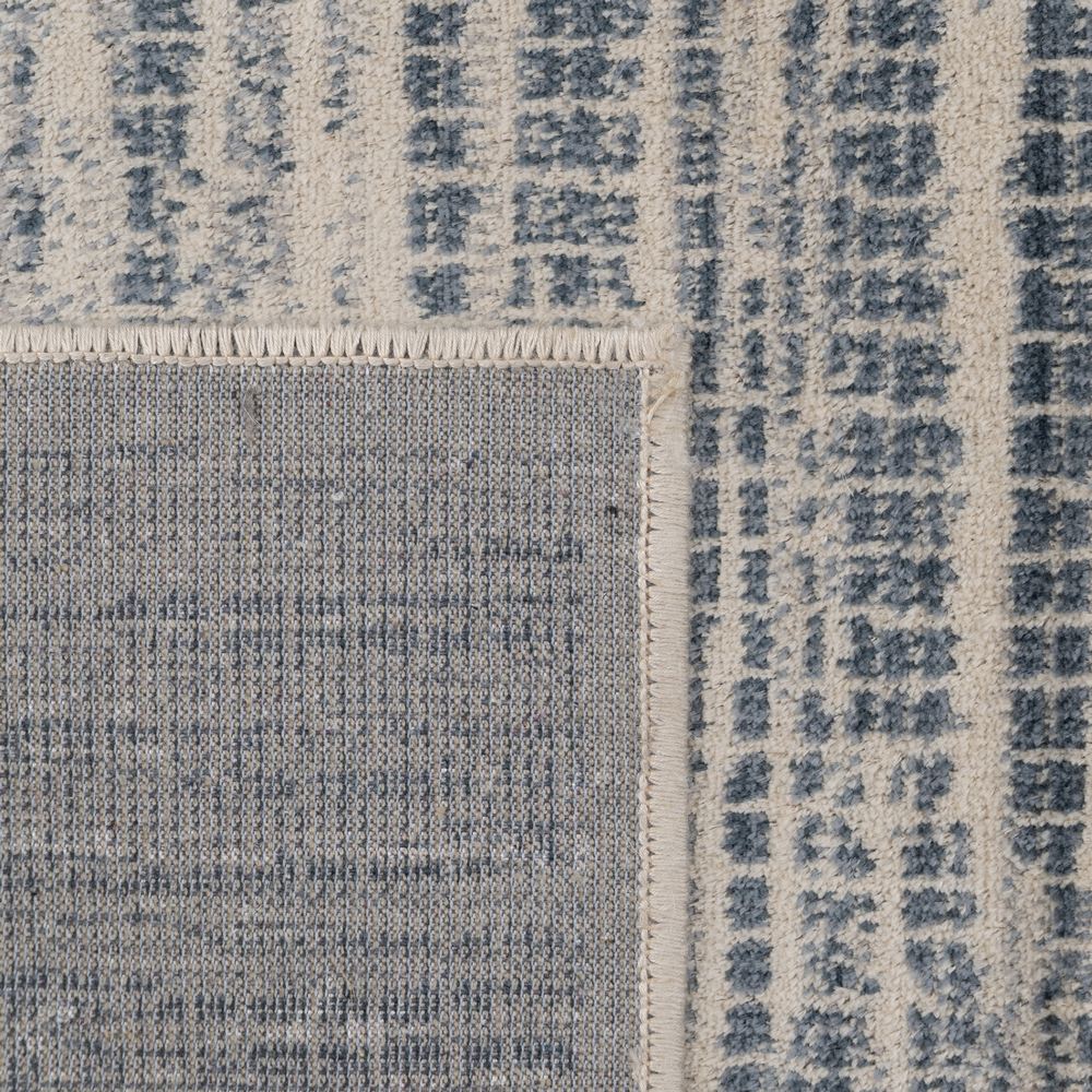 ALFOMBRA BEIGE-AZUL VISCOSA 160 X 230 CM