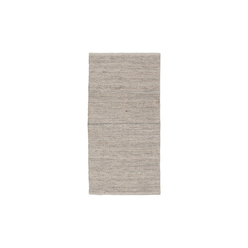 ALFOMBRA GRIS TEJIDO DECORACI�N 80 X 150 CM