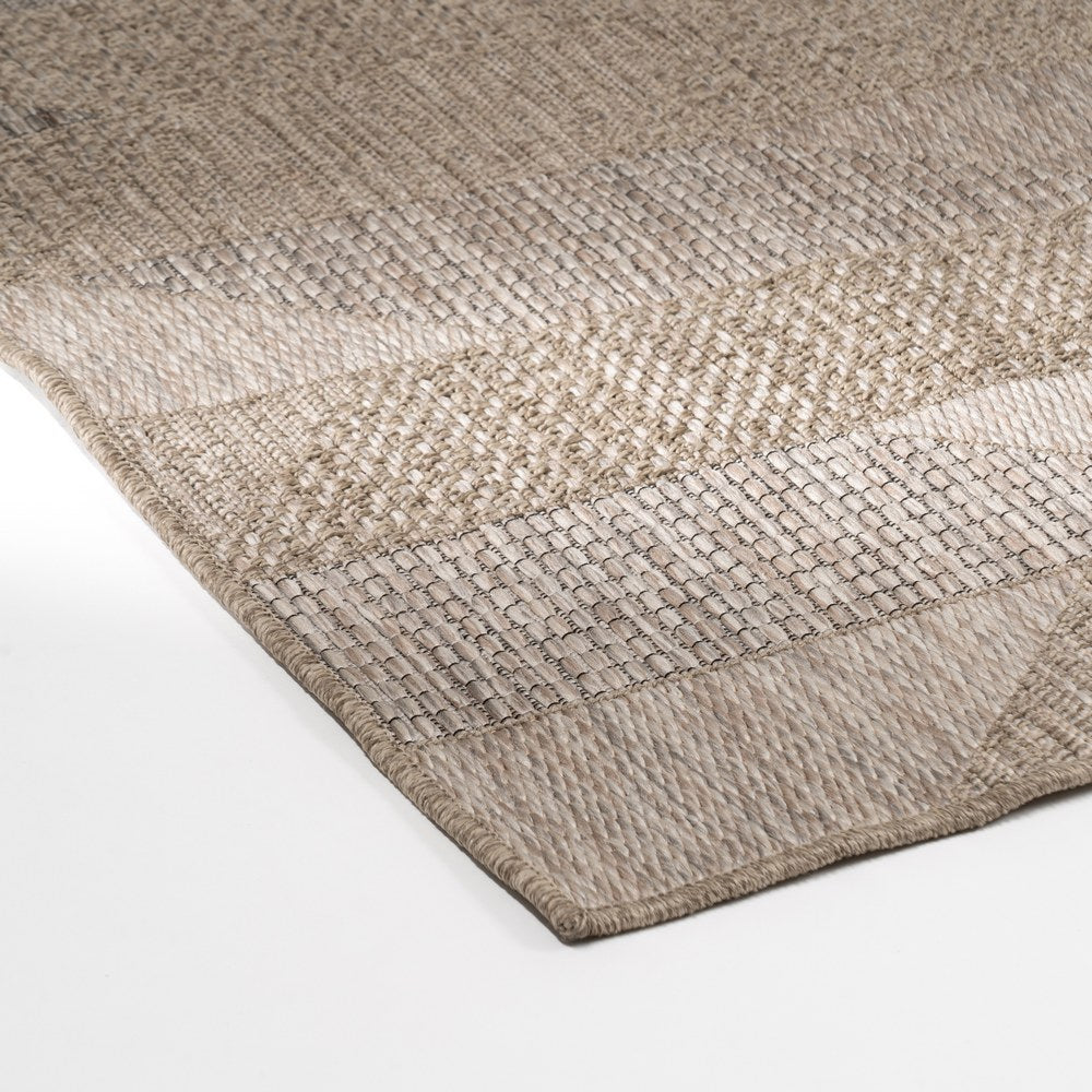 BROWN POLYPROPYLENE RUG 160 X 230 CM