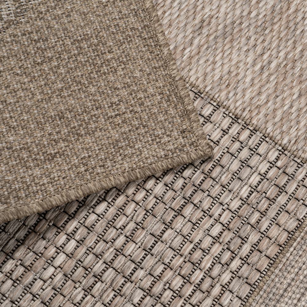 ALFOMBRA MARRÓN POLIPROPILENO 160 X 230 CM