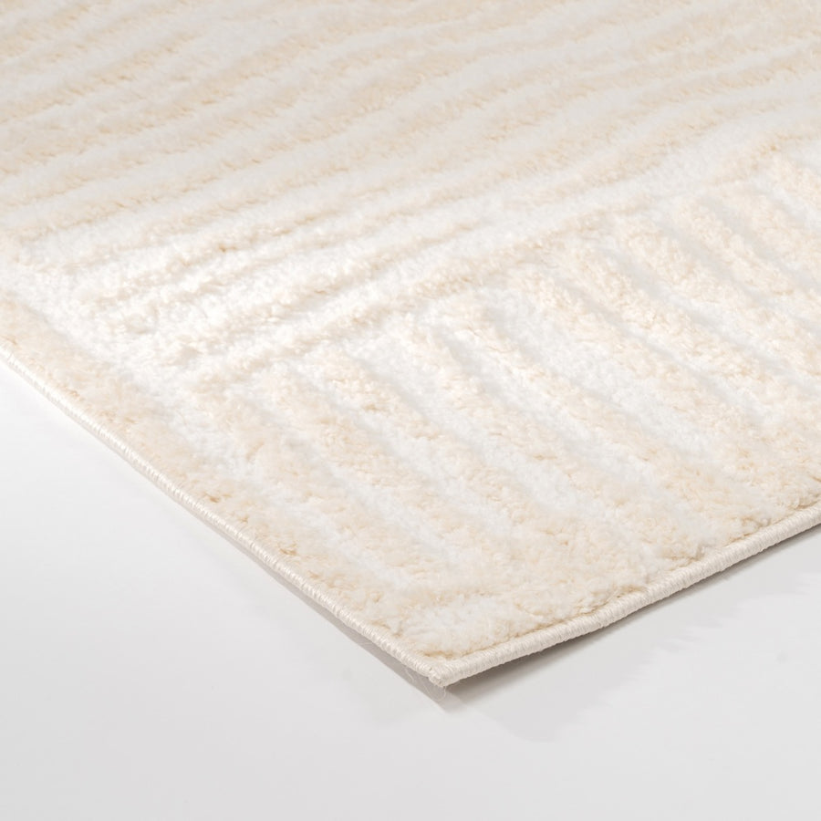 ALFOMBRA BEIGE 60%POLIÉSTER- 40% JUTE 160 X 230 CM