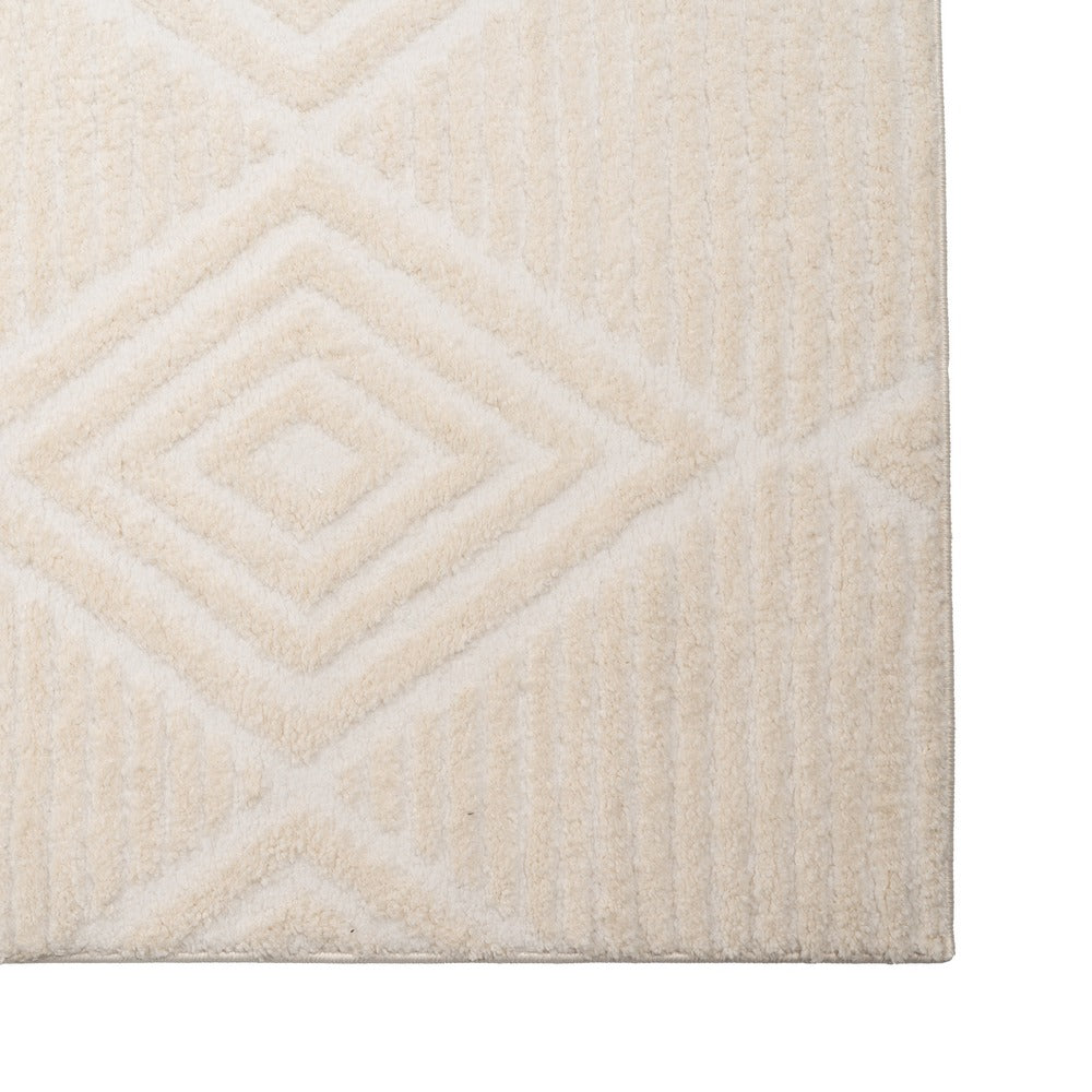 ALFOMBRA BEIGE 60%POLIÉSTER- 40% JUTE 160 X 230 CM
