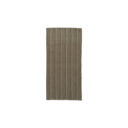 ALFOMBRA NATURAL-VERDE YUTE-ALGOD�N 80 X 150 CM