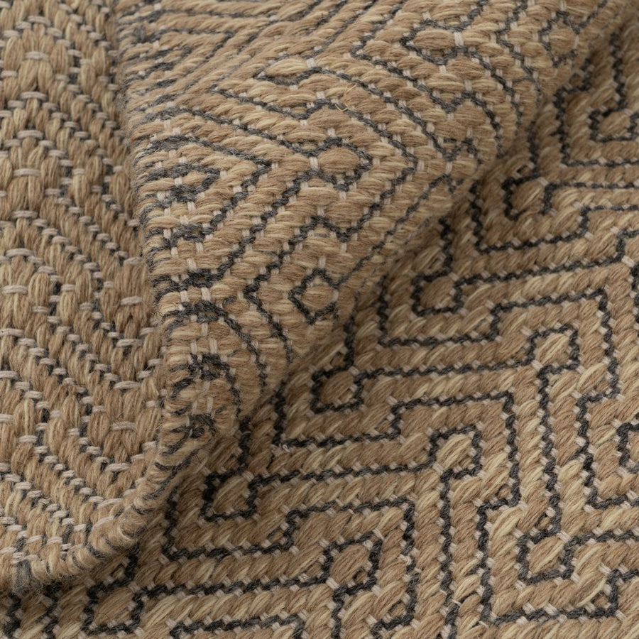 ALFOMBRA NATURAL LANA-YUTE 160 X 240 CM