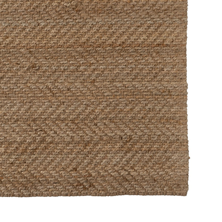 ALFOMBRA ESPIGA NATURAL YUTE 80 X 150 CM