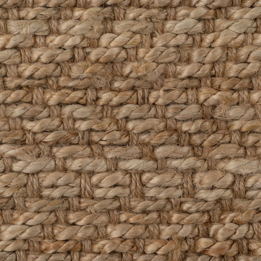 ALFOMBRA ESPIGA NATURAL YUTE 80 X 150 CM
