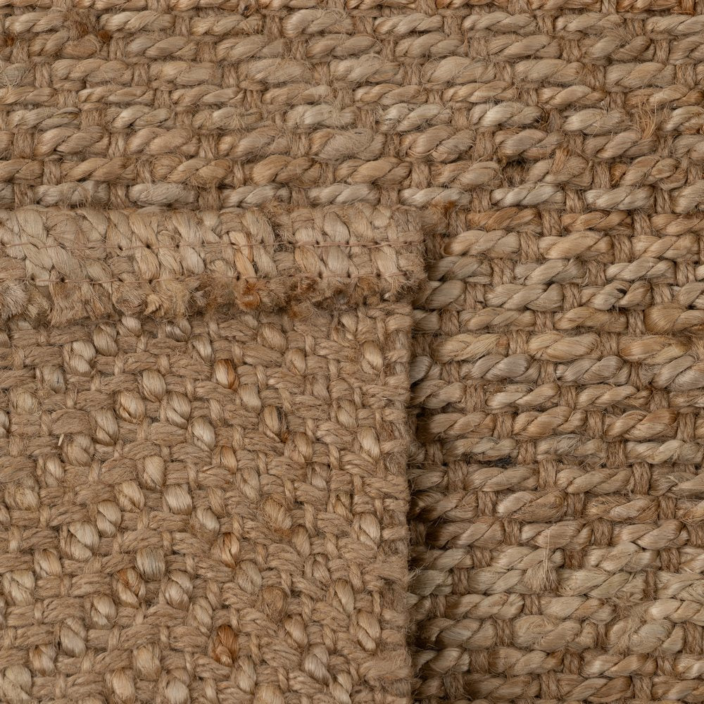 ALFOMBRA ESPIGA NATURAL YUTE 80 X 150 CM