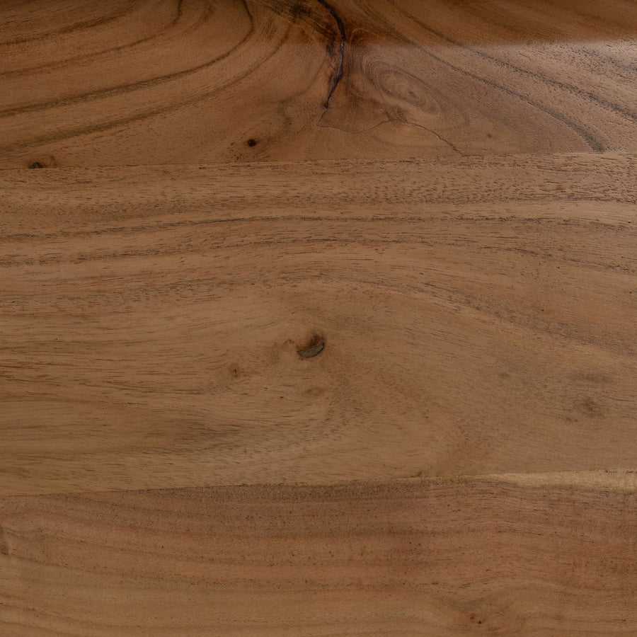 MESA COMEDOR NATURAL MADERA DE ACACIA 240 X 100 X 76 CM