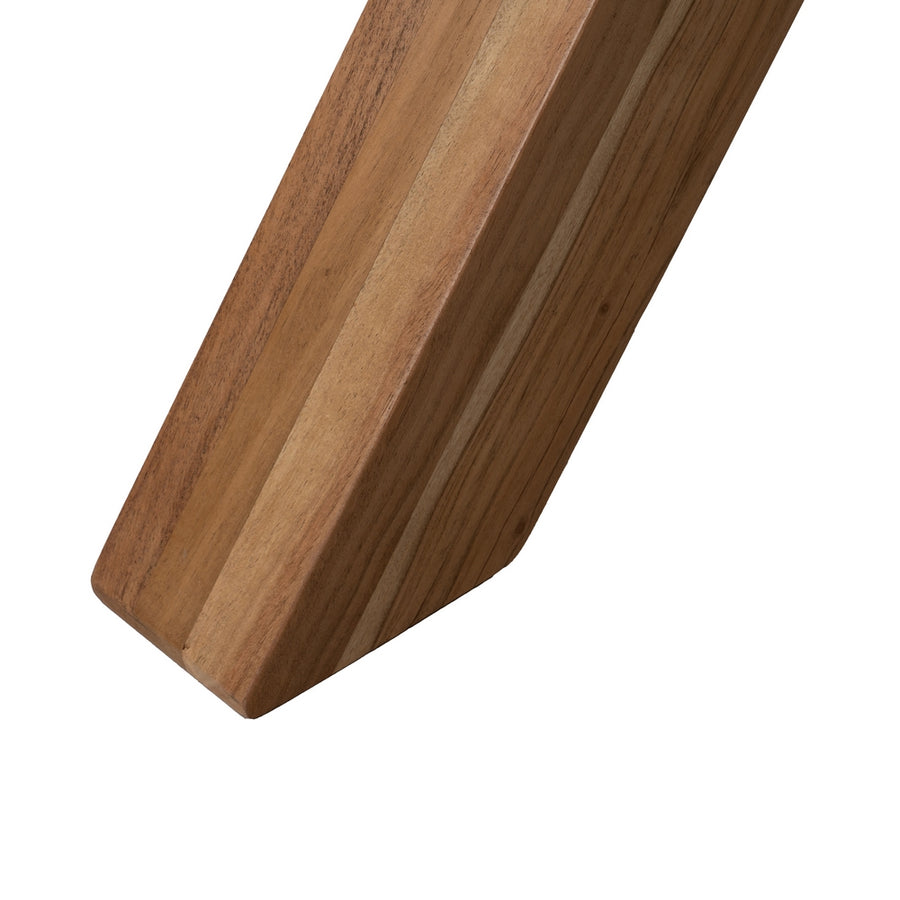 MESA COMEDOR NATURAL MADERA DE ACACIA 240 X 100 X 76 CM
