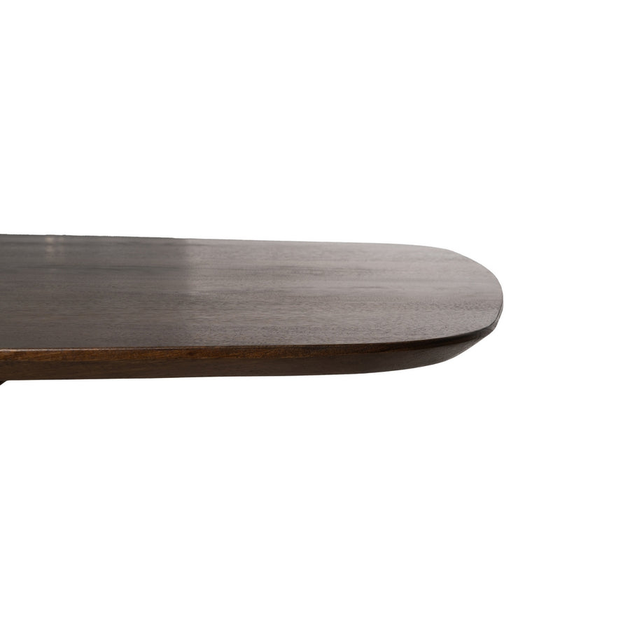 MESA COMEDOR MARRÓN MADERA DE MANGO 200 X 100 X 76 CM