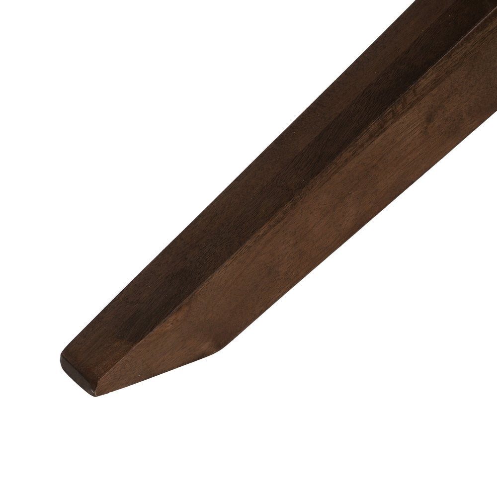 MESA COMEDOR MARRÓN MADERA DE MANGO 200 X 100 X 76 CM