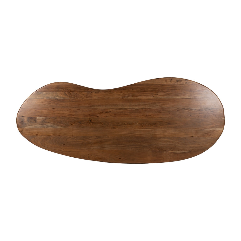 MESA COMEDOR MARRÓN MADERA DE ACACIA 240 X 97 X 76 CM