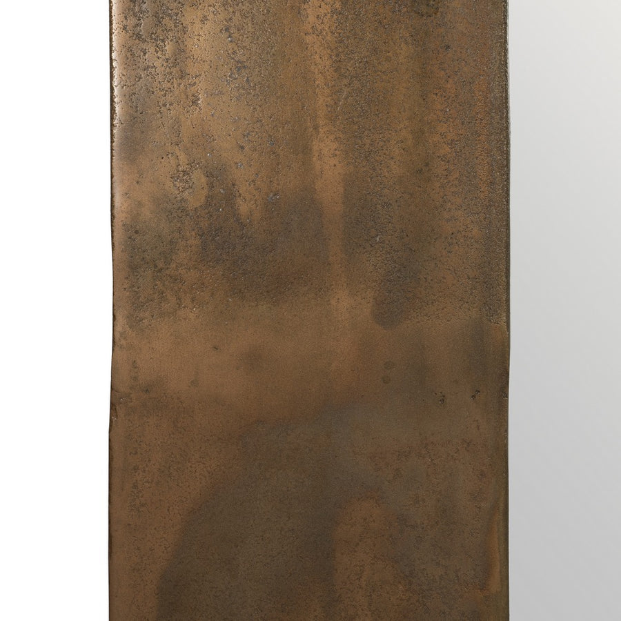 ESPEJO ORO VIEJO ALUMINIO DECORACIÓN 100 X 2 X 220 CM