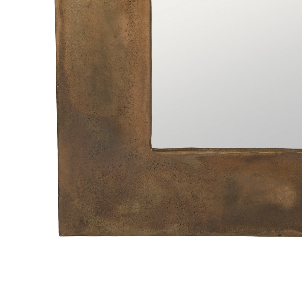 OLD GOLD ALUMINUM DECORATIVE MIRROR 100 X 2 X 220 CM