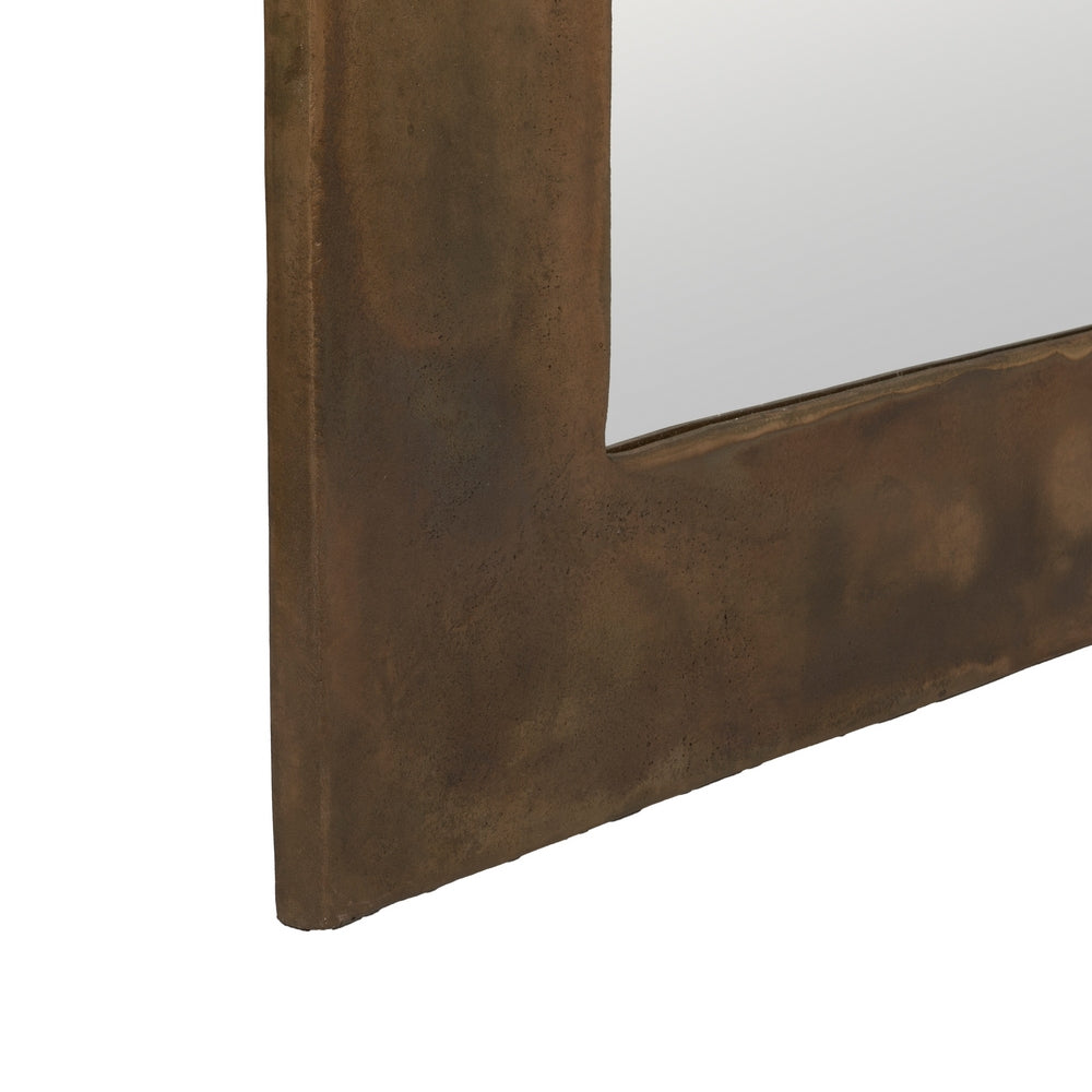 OLD GOLD ALUMINUM DECORATIVE MIRROR 100 X 2 X 220 CM