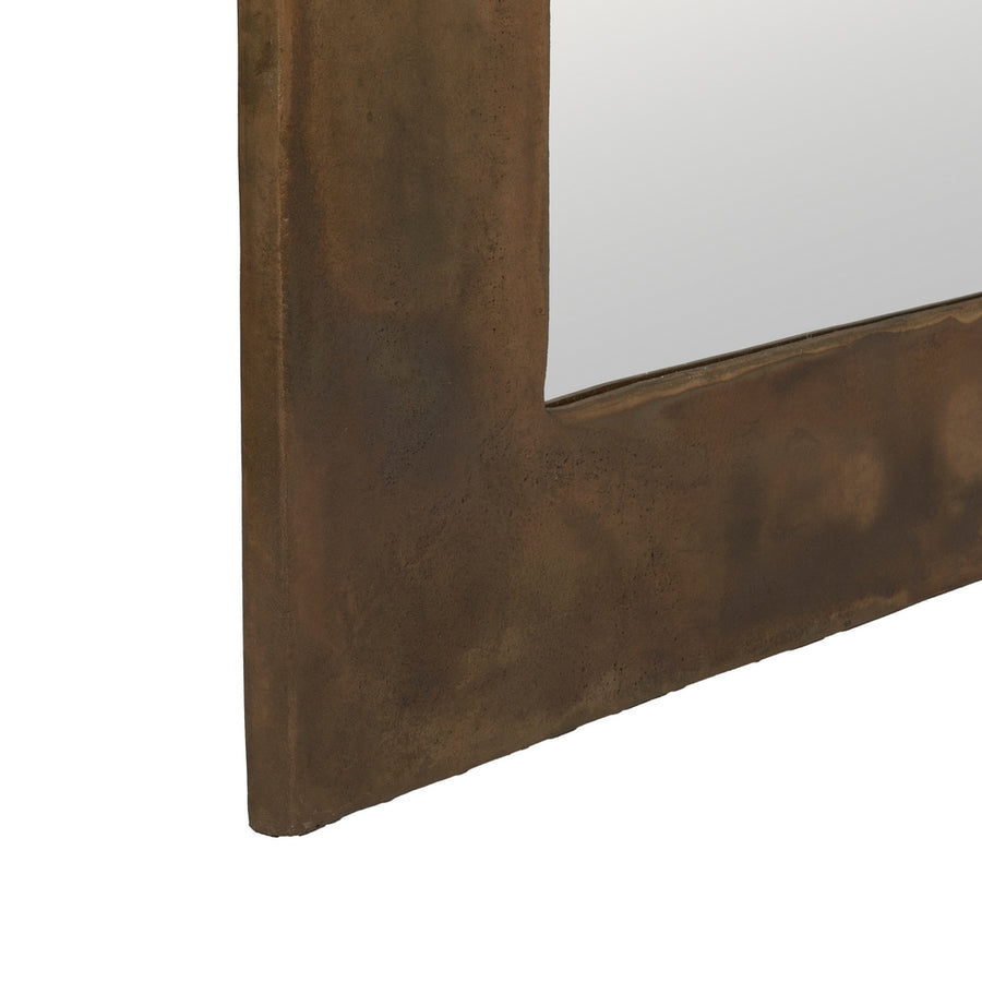 ESPEJO ORO VIEJO ALUMINIO DECORACIÓN 100 X 2 X 220 CM