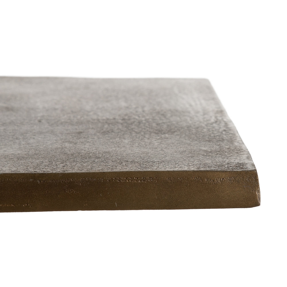 MESA AUXILIAR ALUMINIO SALÓN 60 X 60 X 73 CM