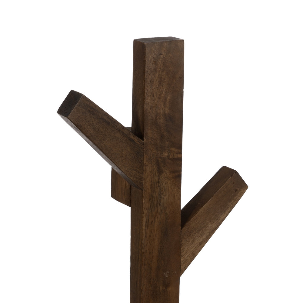 HONEY MANGO WOOD COAT RACK DECORATION 23 X 7 X 78 CM