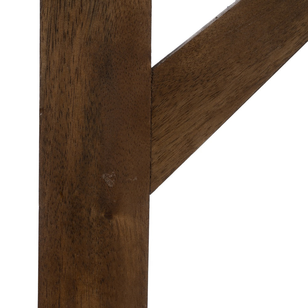 HONEY MANGO WOOD COAT RACK DECORATION 23 X 7 X 78 CM