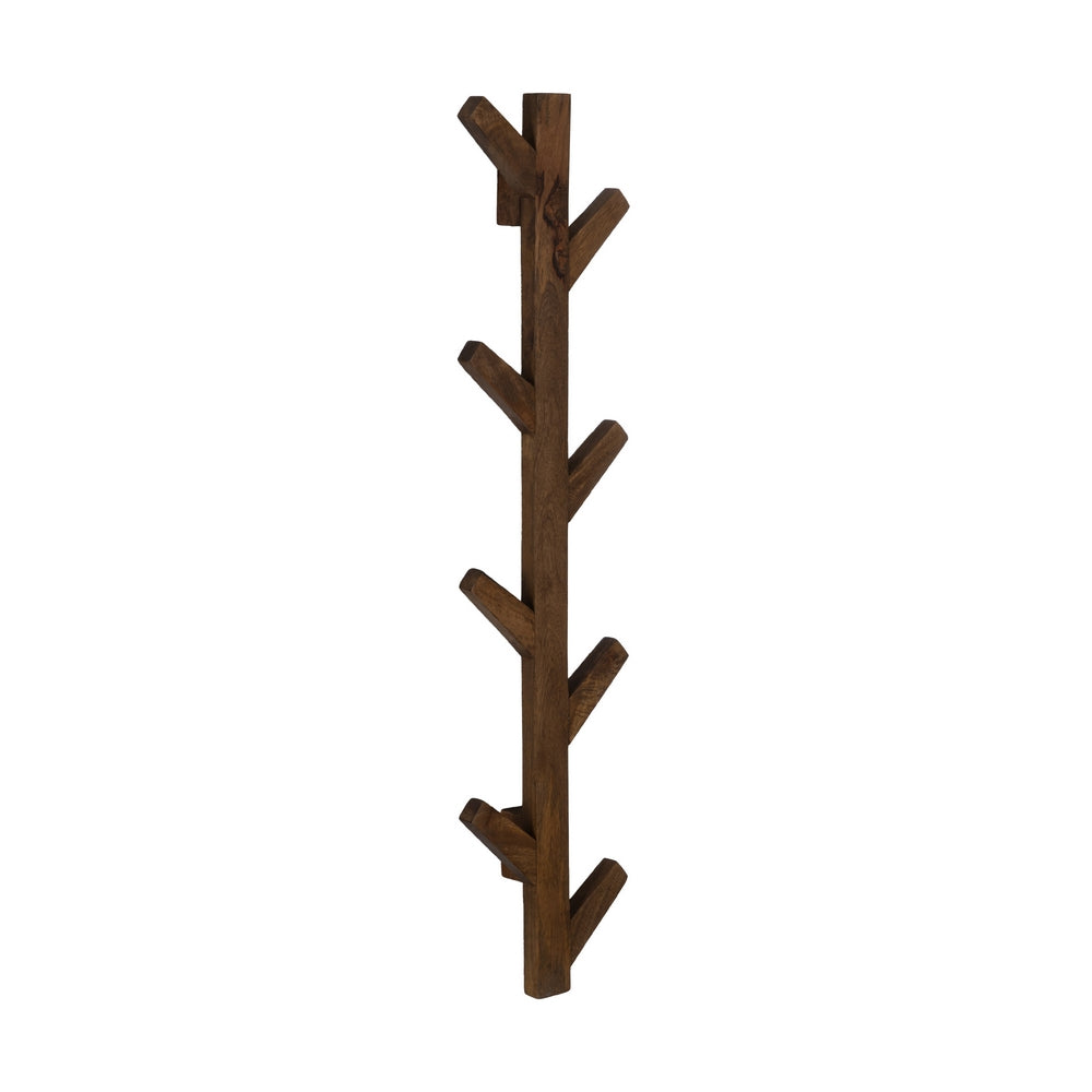 HONEY MANGO WOOD COAT RACK 23 X 7 X 98 CM