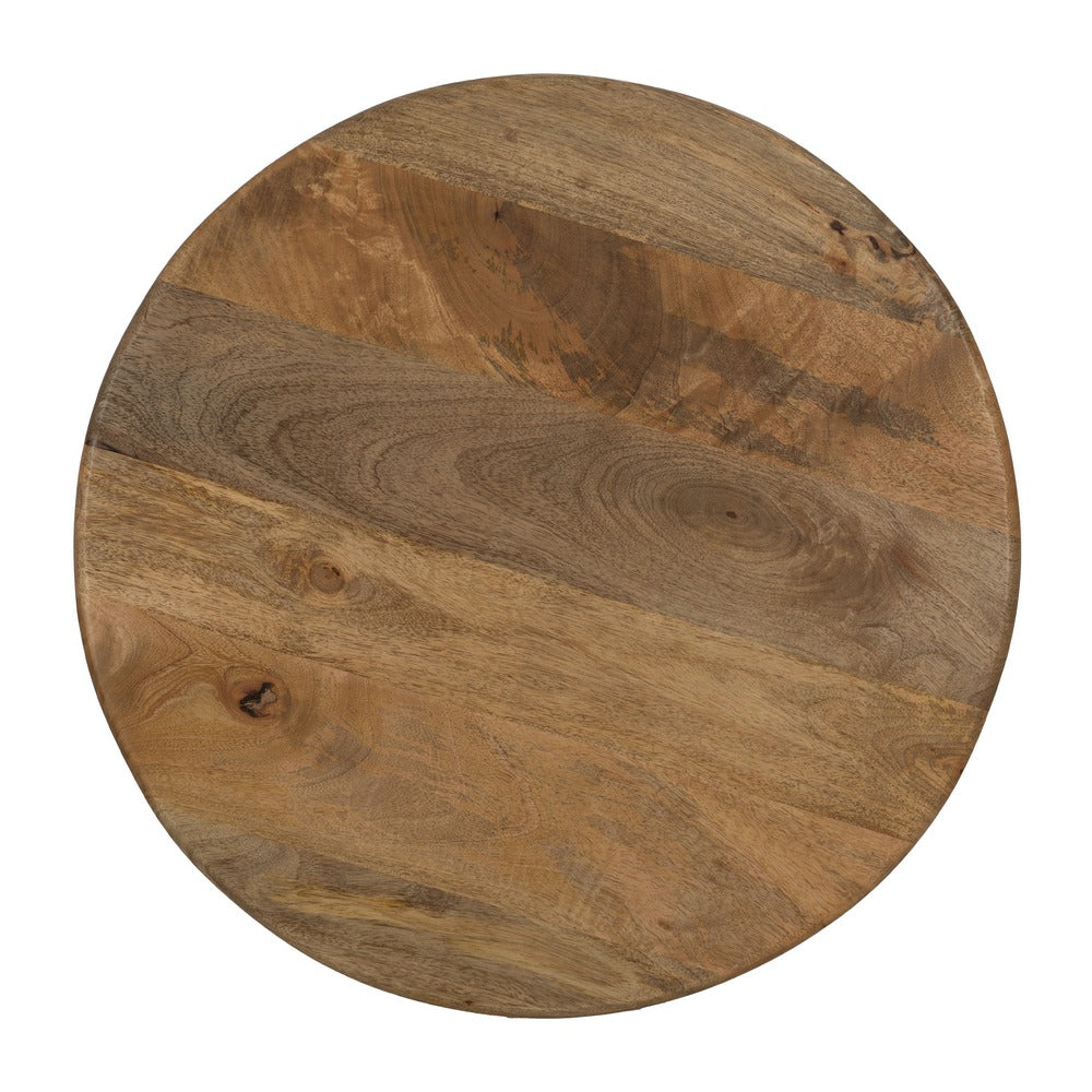 HONEY MANGO WOOD SIDE TABLE DECORATION 60 X 60 X 50 CM