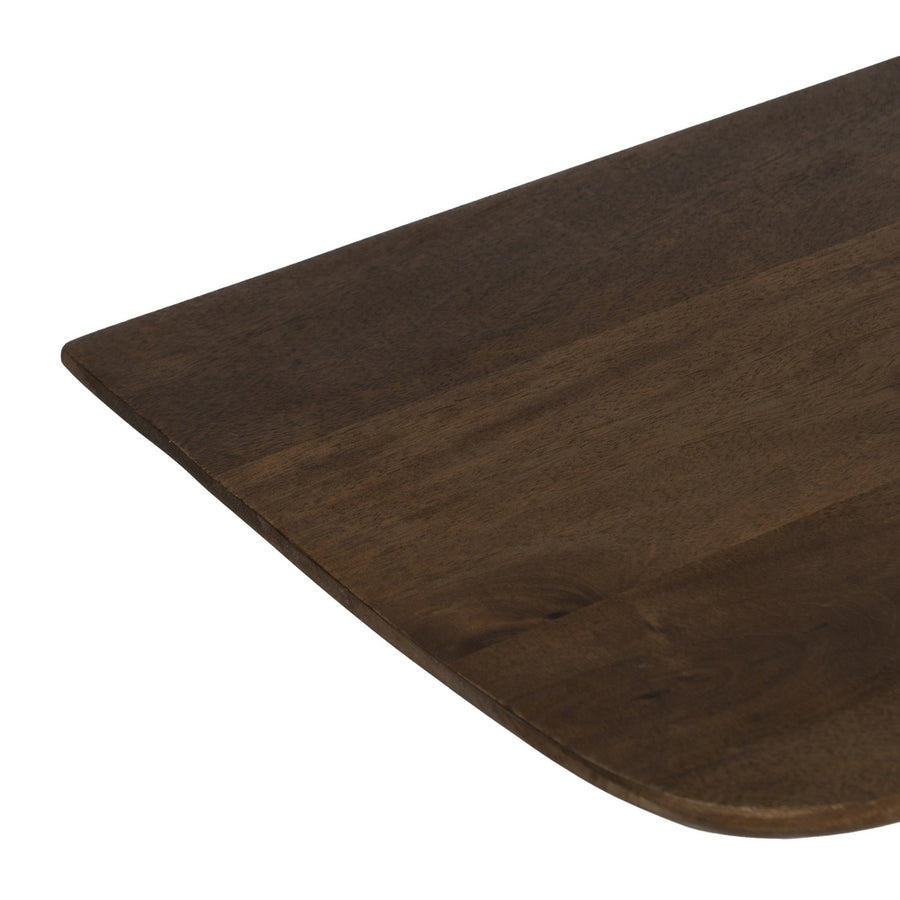 CONSOLA MIEL MADERA DE MANGO DECORACIÓN 130 X 35 X 76 CM