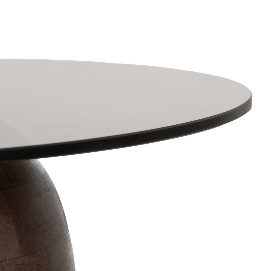 MESA CENTRO MIEL MADERA DE MANGO 50 X 50 X 56 CM