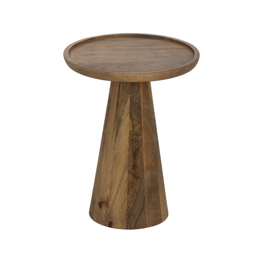 S/3 MESA CENTRO MIEL MADERA DE MANGO 46 X 46 X 56 CM