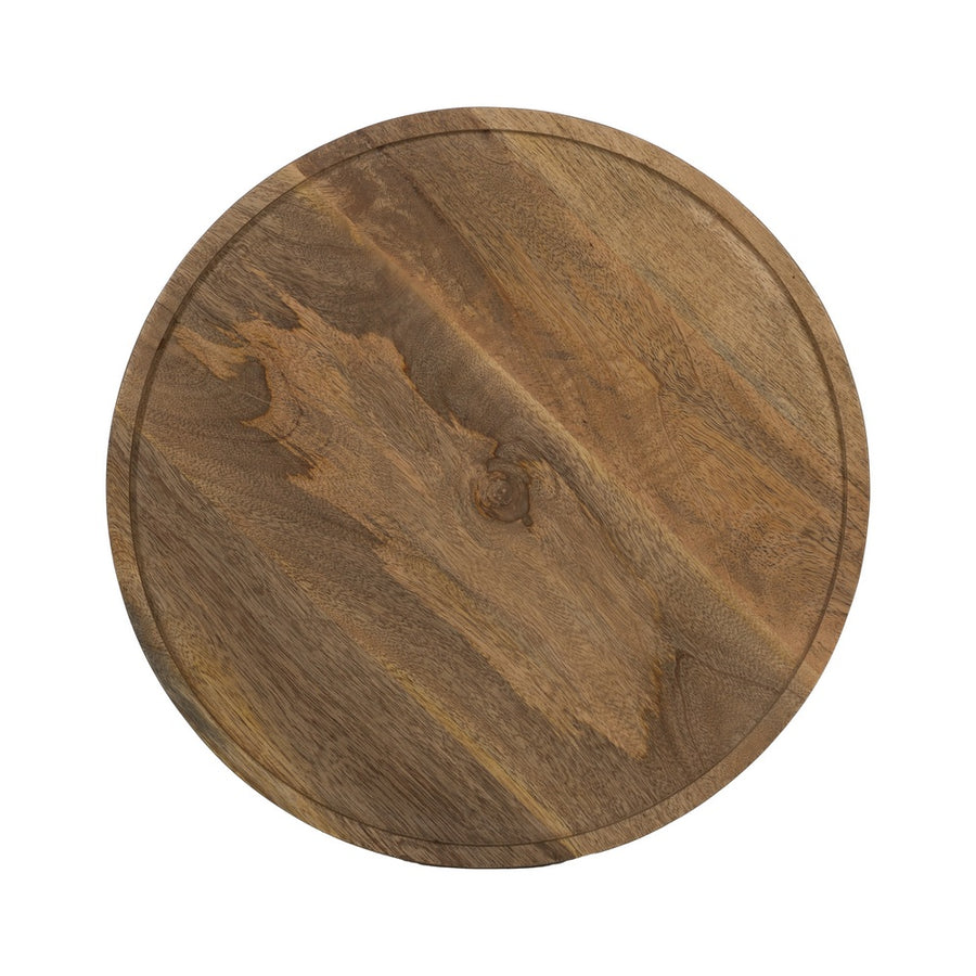 S/3 MESA CENTRO MIEL MADERA DE MANGO 46 X 46 X 56 CM