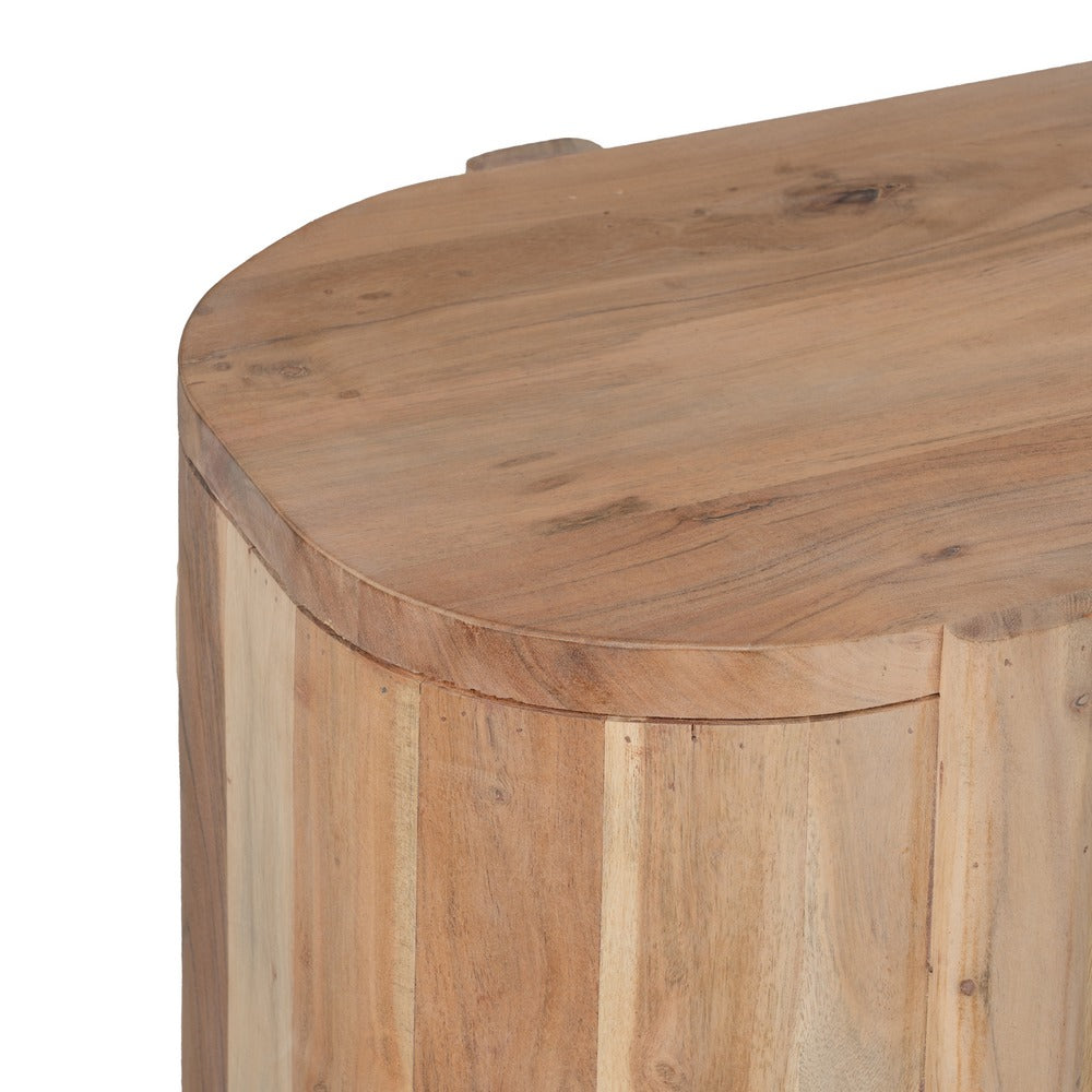 MUEBLE TV NATURAL MADERA DE ACACIA SALÓN 180 X 50 X 40 CM