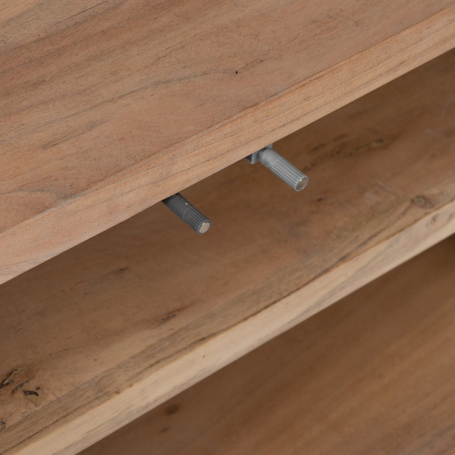 MUEBLE TV NATURAL MADERA DE ACACIA SALÓN 180 X 50 X 40 CM