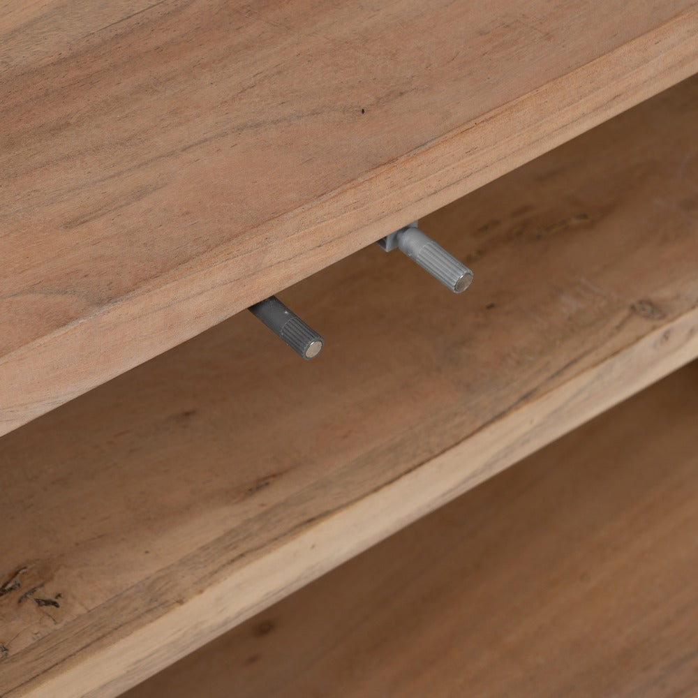 MUEBLE TV NATURAL MADERA DE ACACIA SALÓN 180 X 50 X 40 CM